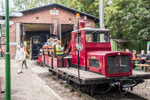 An den Tagen der offenen Tür bietet die AG Märkische Kleinbahn Eisenbahngeschichte zum Anfassen.