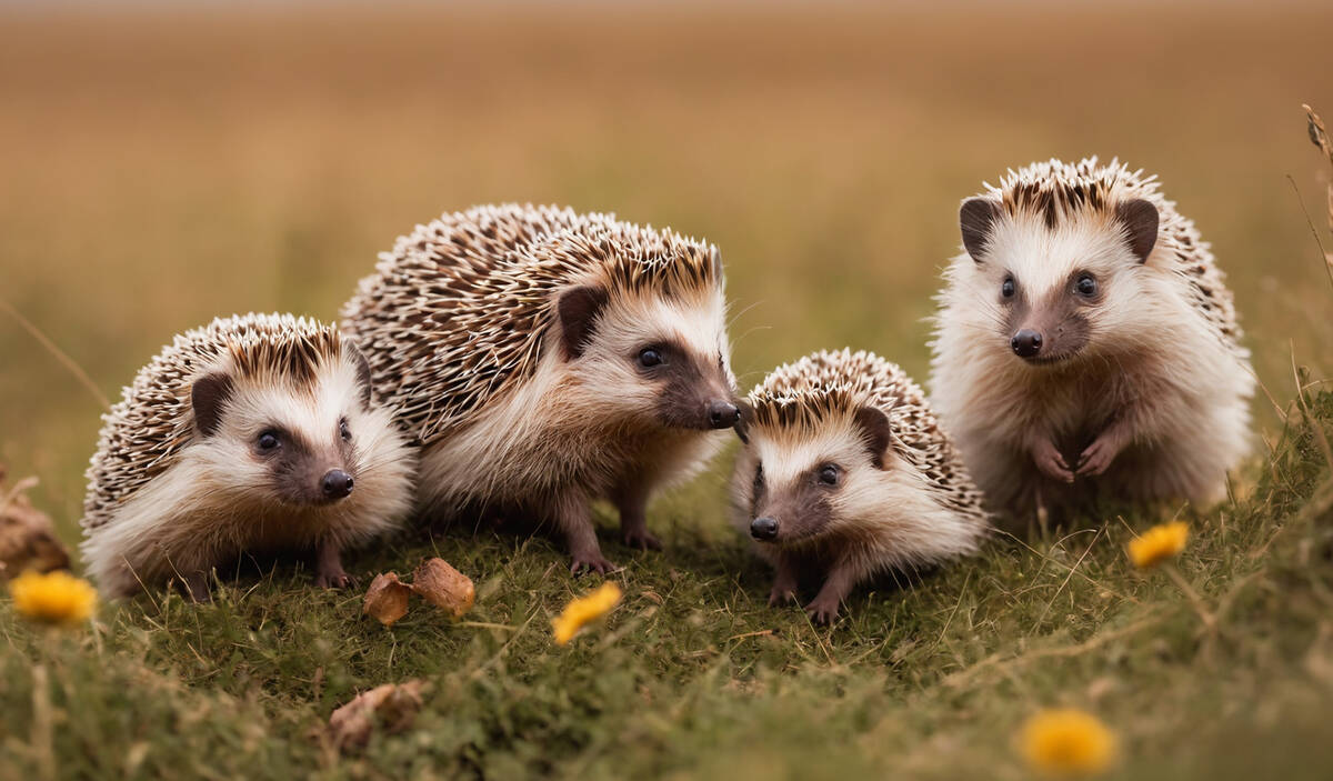 Der Igel ist das Tier des Jahres 2024 Bestand nimmt schleichend ab