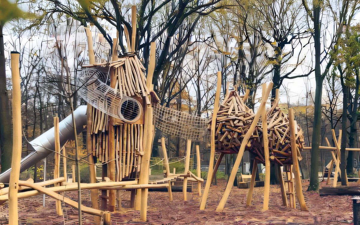 Waldspielplatz und Festplatz im Volkspark Jungfernheide eröffnet ...