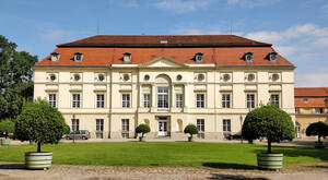 Finale – alle Fassaden und Dächer des Schlosses Charlottenburg sind saniert.