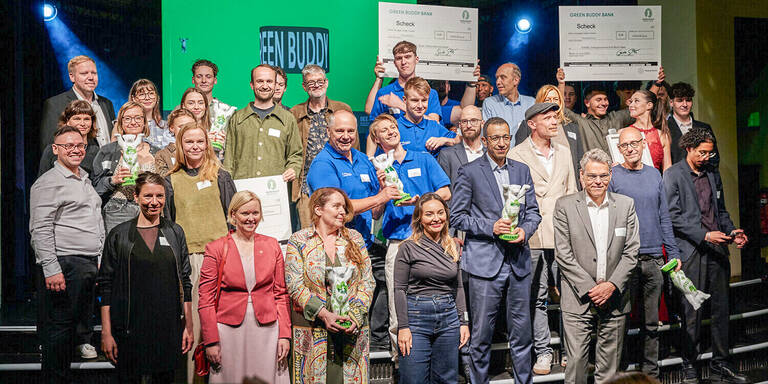 Der Green Buddy Award wurde in diesem Jahr zum 13. Mal verliehen. Foto: Julia Merkel