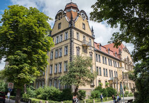 Die Friedrich-Bergius-Schule, das ehemalige Gymnasium Friedenau.