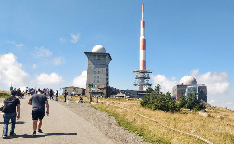 Der Brocken - das beliebteste Wanderziel im Harz.