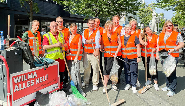 „Kehrday“ in der Wilmersdorfer Straße am 3. September. Foto: BACW