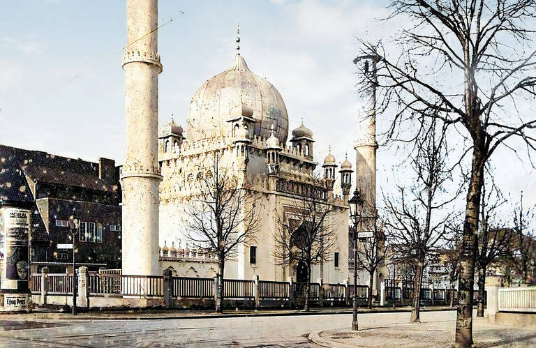 Lahore-Ahmadiyya-Moschee 1928.