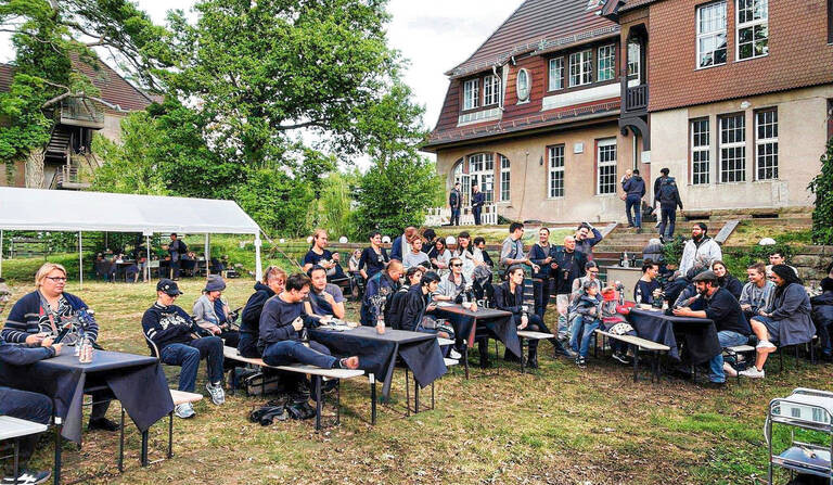 Jugendtheatergruppe am Haus der Jugend Zehlendorf. Foto: Haus der Jugend Zehlendorf