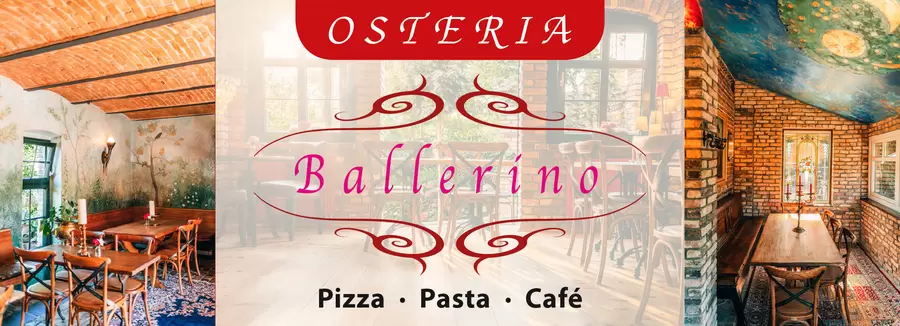 Osteria Ballerino: Pizza, Pasta, Café